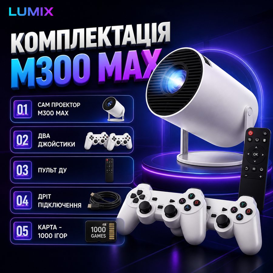 LUMIX M300 MAX — комплектація
